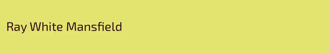 Ray White Mansfield